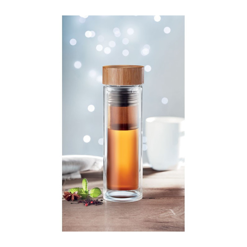 BOTELLA INFUSOR GLASS