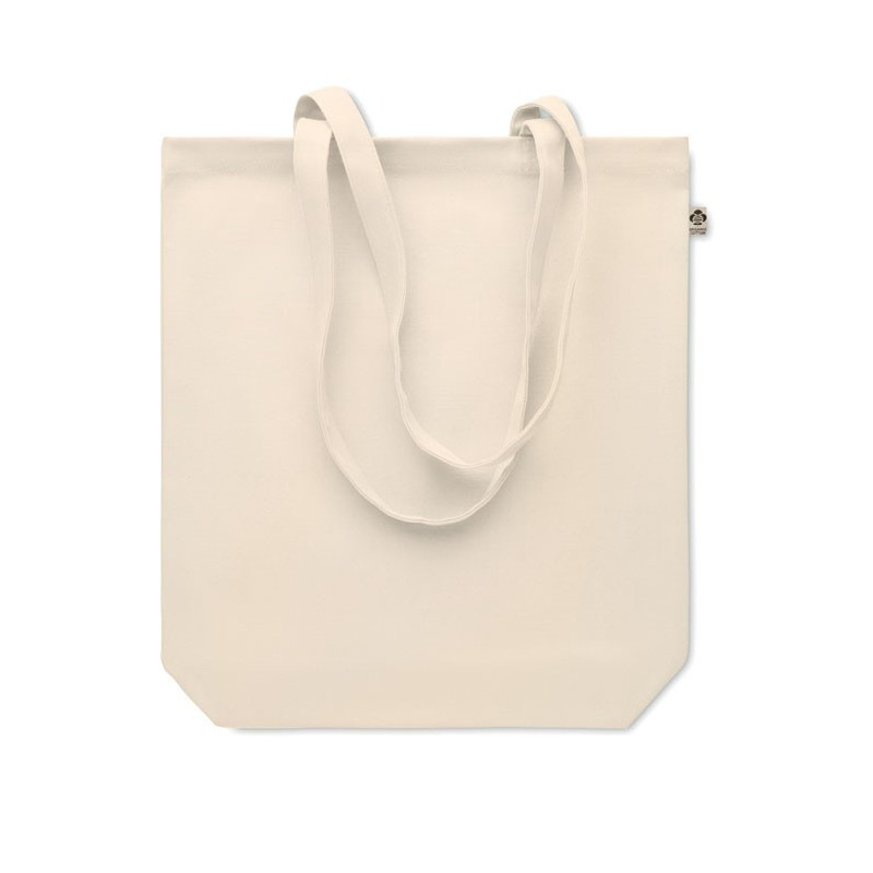 BOLSA ALGODON ORGANICO CON FUELLE