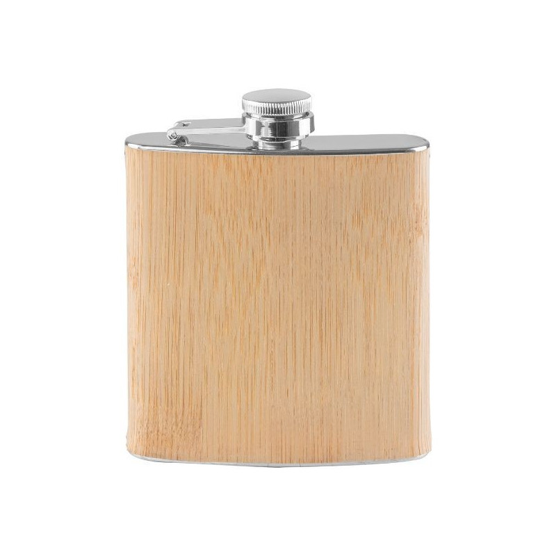 PETACA DE ACRO INOX / BAMBU
