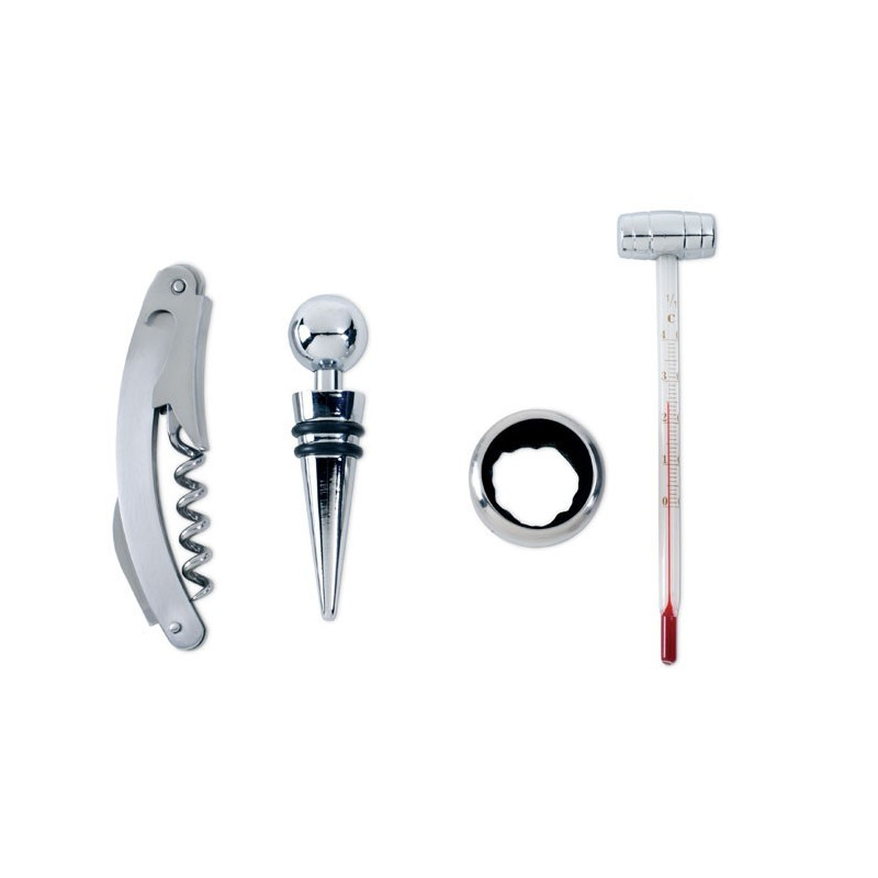 SET DE VINO 4 P MADERA