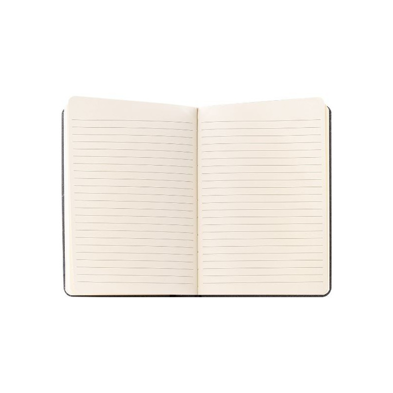 LIBRETA A5 TAPA DURA CUERO RECICLADO