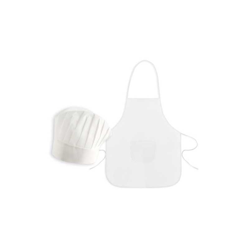 SET DELANTA + GORRO CHEF