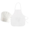 SET DELANTA + GORRO CHEF