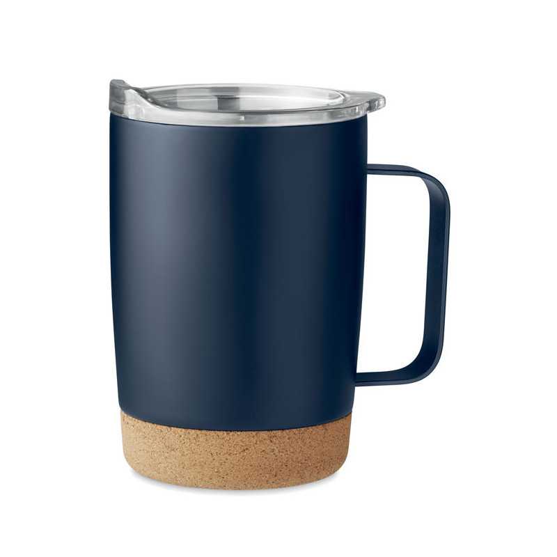 VASO ACERO INOX CON BASE CORCHO