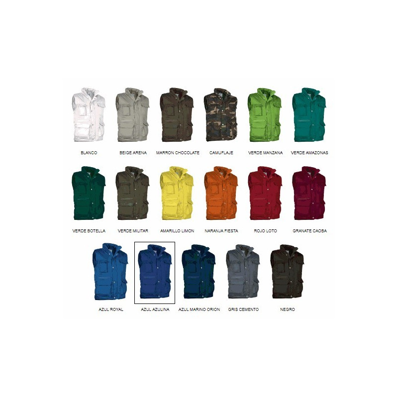 CHALECO ACOLCHADO WORKER