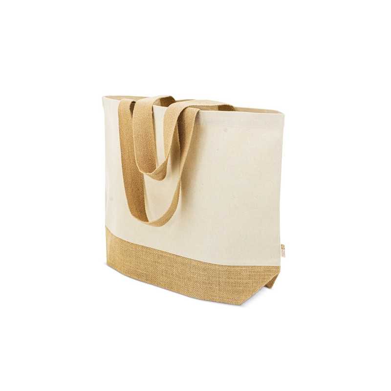 BOLSA DE ALGODÓN Y YUTE "MISHA"