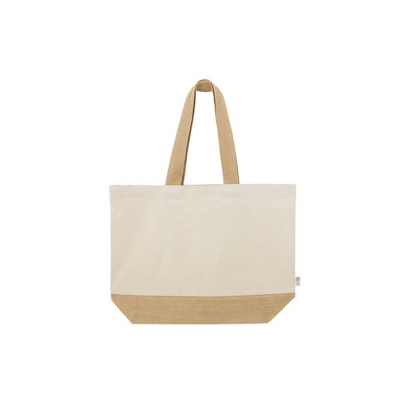 BOLSA DE ALGODÓN Y YUTE "MISHA"