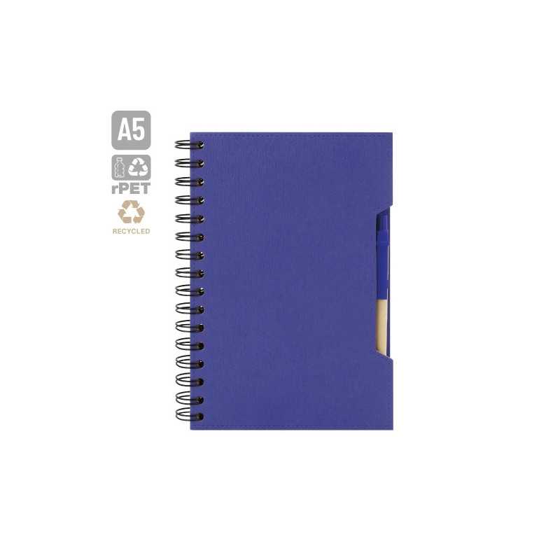 CUADERNO A5 CON BOLIGRAFO ECO "GREEN LIFE"