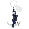 LLAVERO METÁLICO "MARÍN" AZUL