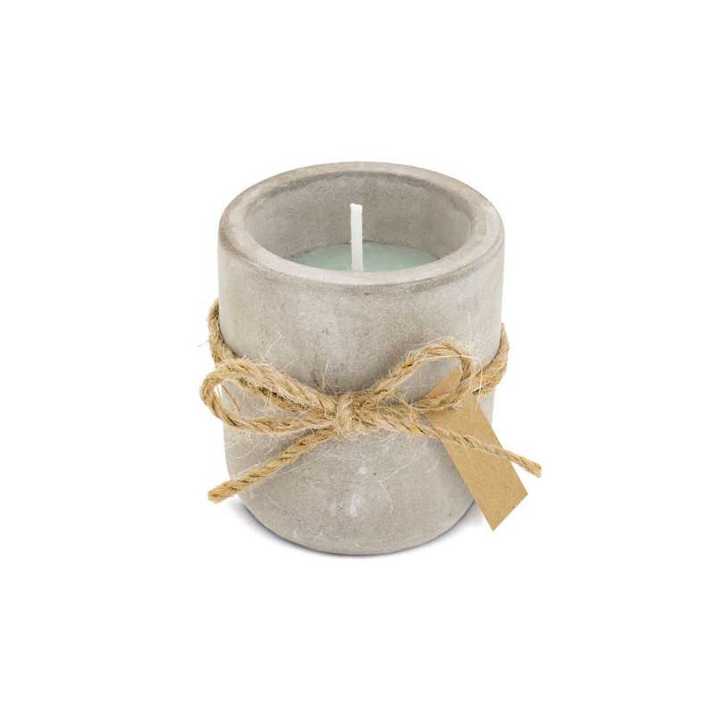 VELA AROMÁTICA ECOCEMENTO "STELLA"
