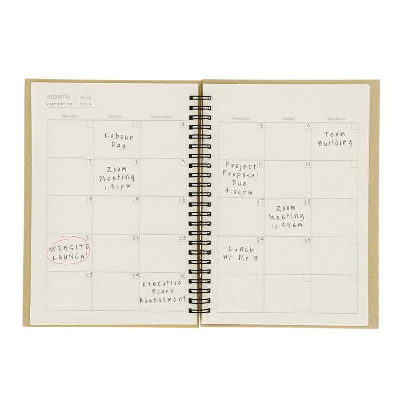 Libreta Planning Mensual Celik