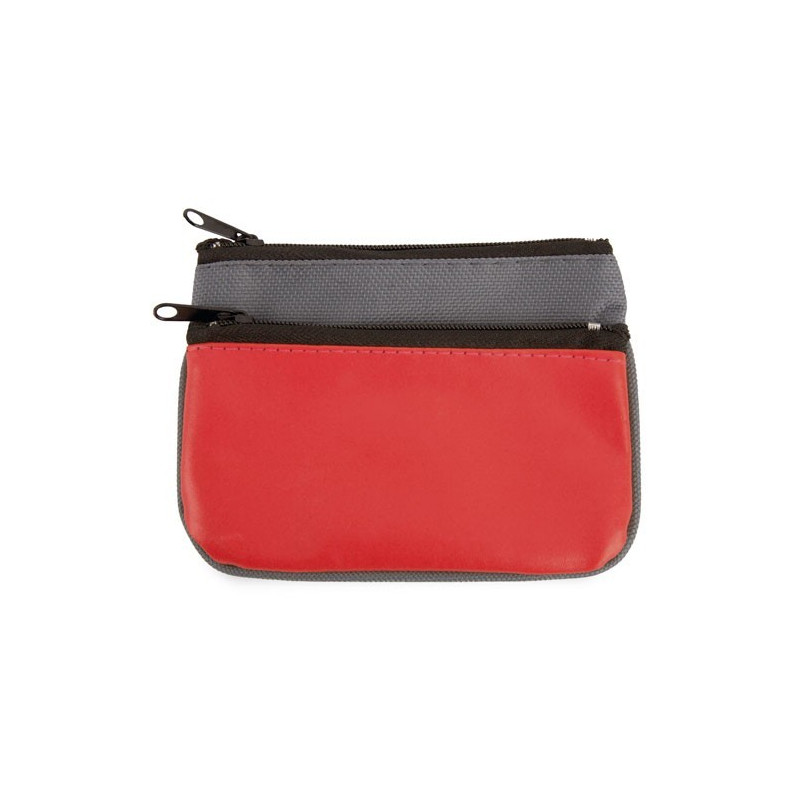 MONEDERO NYLON DOS CREMALLERAS
