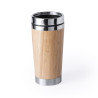 VASO BAMBU /ACERO INOX