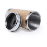 VASO BAMBU /ACERO INOX