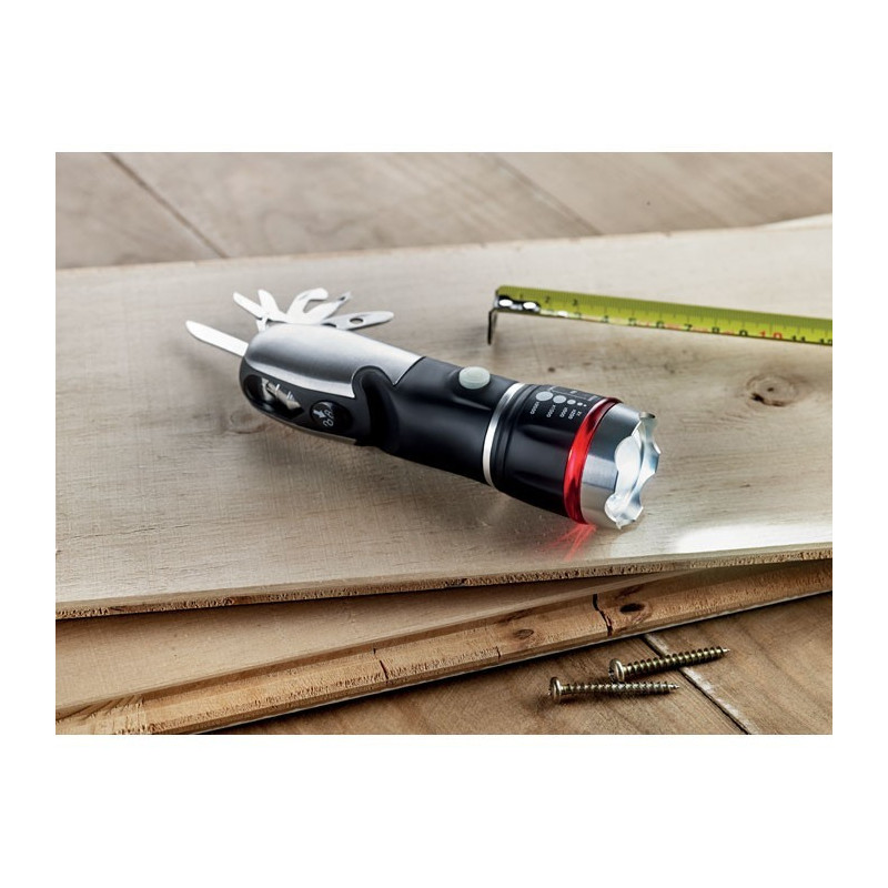 MARTILLO DE EMERGENCIA MULTIUSOS CON LINTERNA