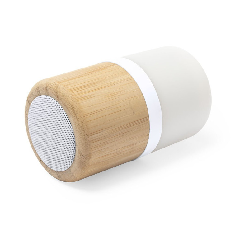 ALTAVOZ BAMBU LEDS INTELIGENTES