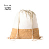 MOCHILA CORCHO NATURAL ALGODON