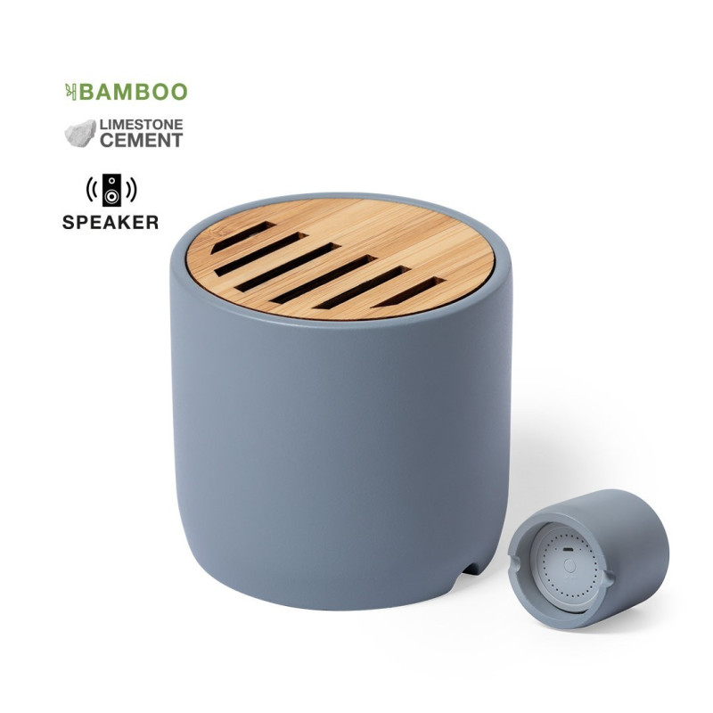 ALTAVOZ CEMENTO DE BAMBU