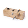 SET VINO CAJA BAMBU