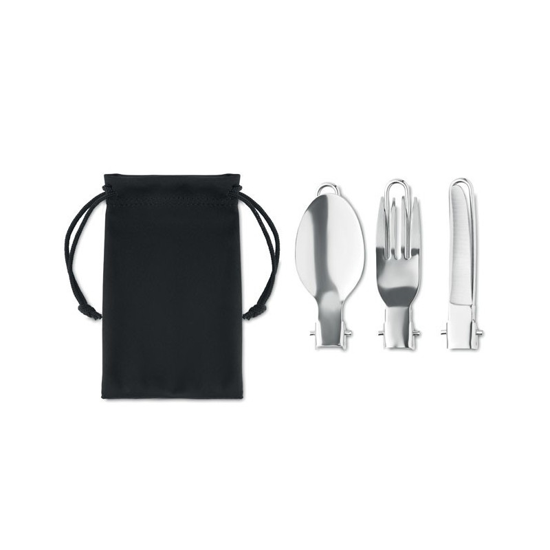 SET CUBIERTOS CAMPING