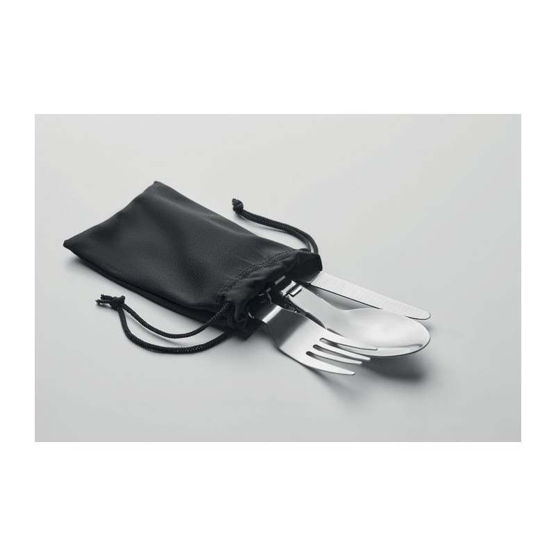 SET CUBIERTOS CAMPING