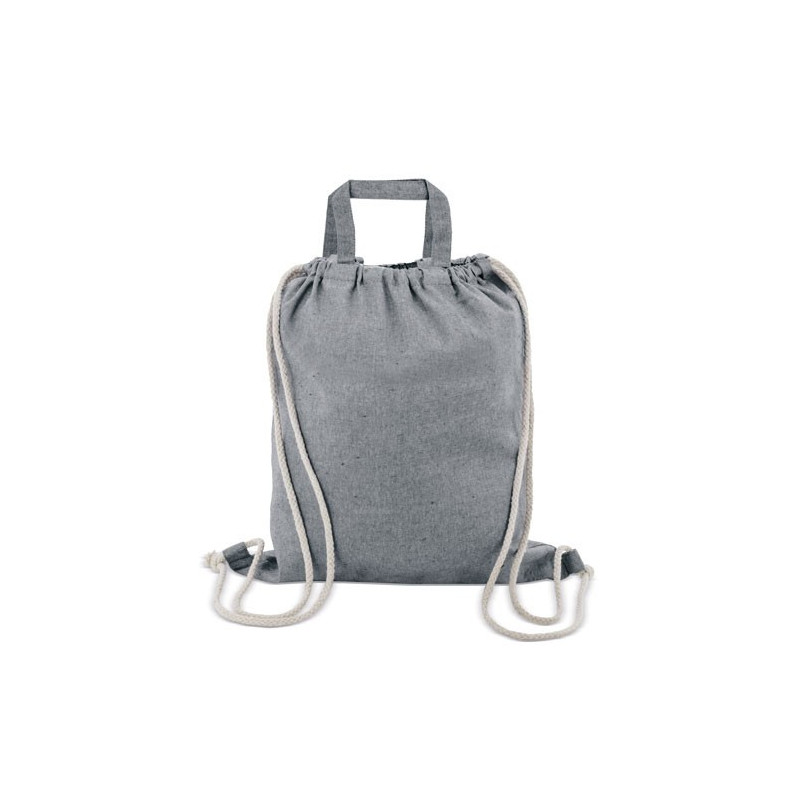 BOLSA MOCHILA ALGODON RECICLADO