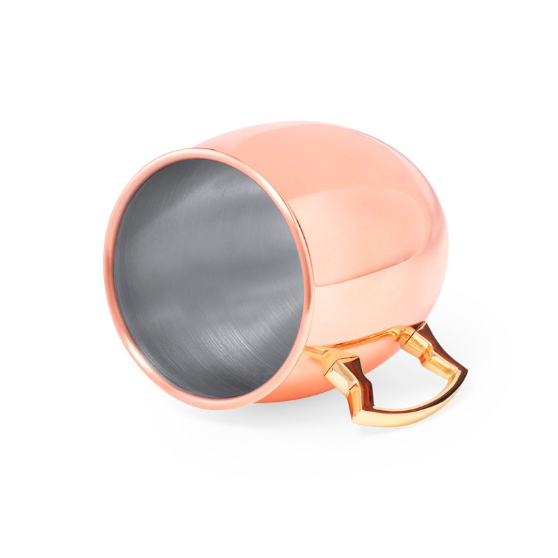 TAZA 500ML RECUBRIMIENTO DE COBRE