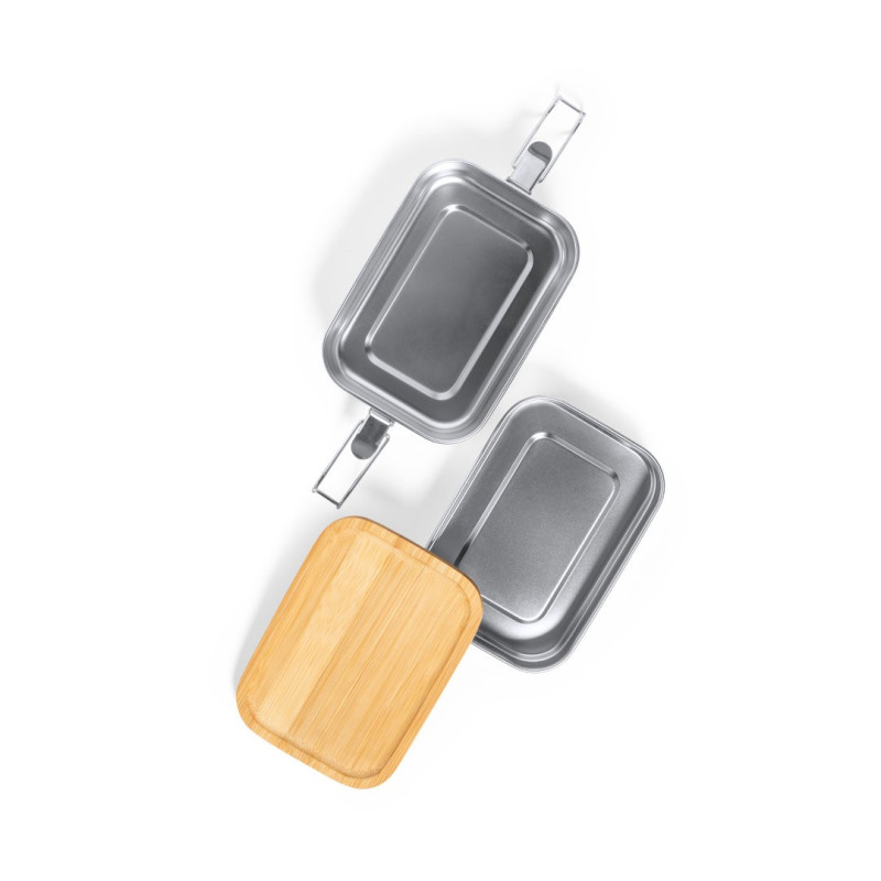 FIAMBRERA ACERO INOX RECICLADO / BAMBU