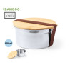 FIAMBRERA 800ML ACERO INOX / BAMBU