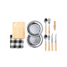 SET DE PICNIC 2 SERVICOS FUNDA ALGODON