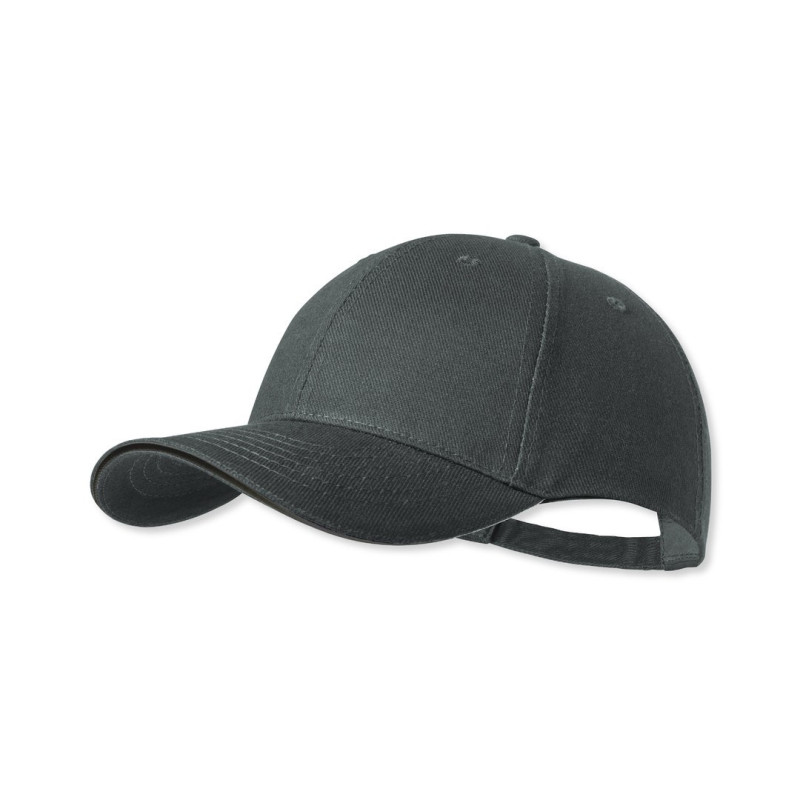GORRA ALGODON PEINADO 6P
