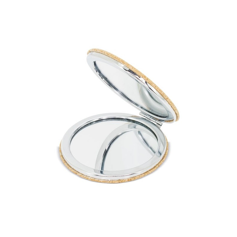 ESPEJO REDONDO CORCHO LUNI