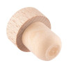 Tapón para botella de vino fabricado en madera de haya. Fabricación Europea.