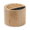 ALTAVOZ CARCASA BAMBU LUZ LED