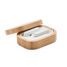 SET AURICULARES EN ESTUCHE DE BAMBU